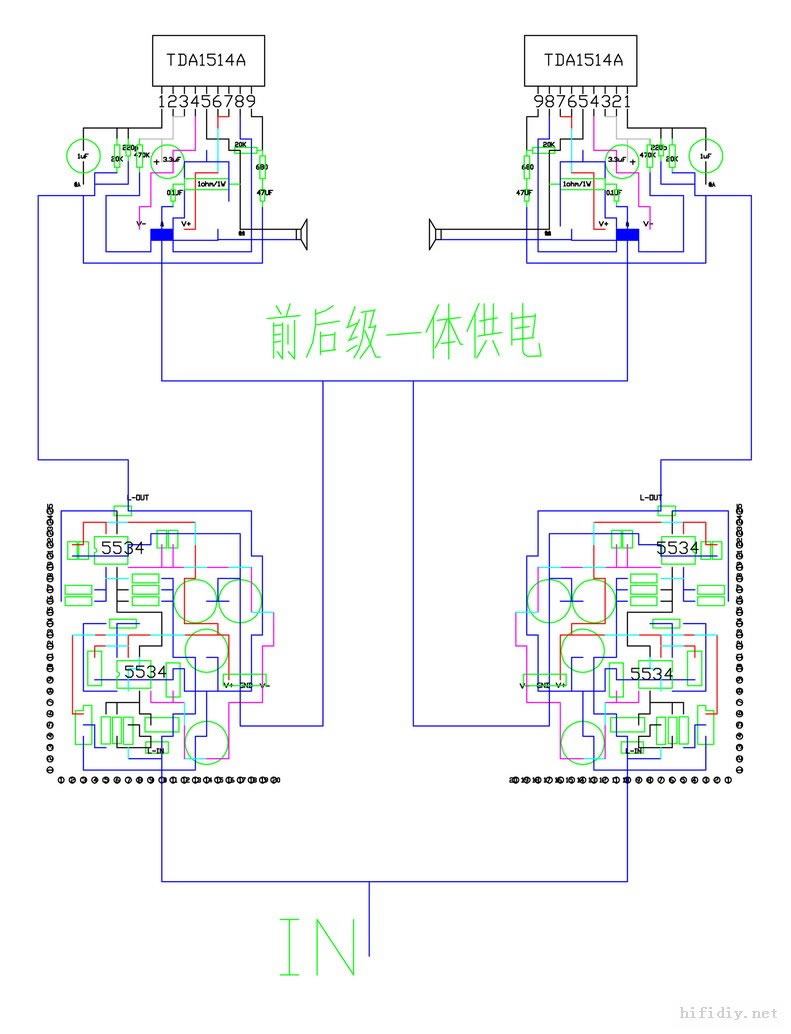 MBL6010ǰ+TDA1514A󼶣 ϲ