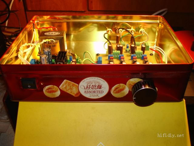 国庆饼干盒的MBL6010(ne5534)前级