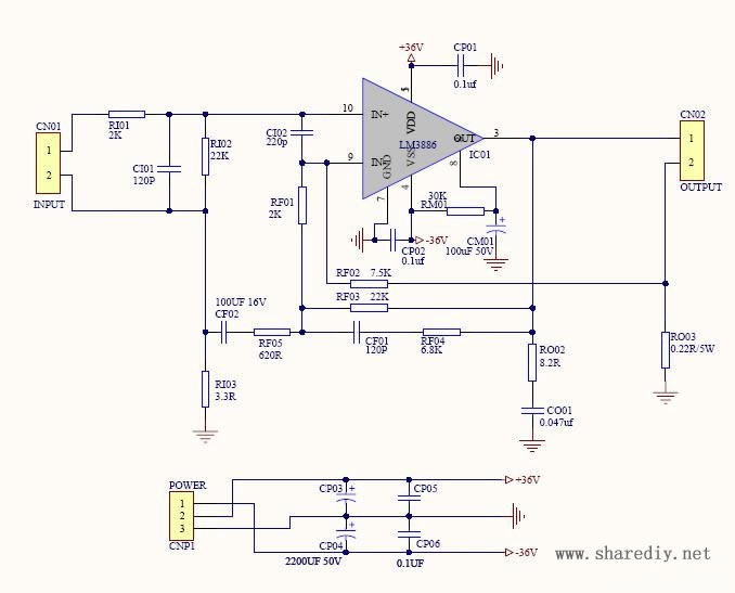 6N2电子管胆机前级+LM3886音频功率放大器功放