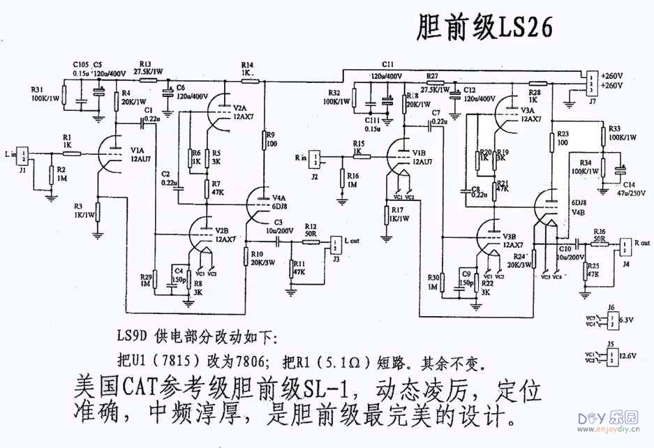 一代传奇名机 美国Convergent(cat) SL1胆前级全电路