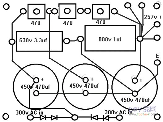 自己动手制作12at7+6v6(6p6p)电子管音频放大器胆机