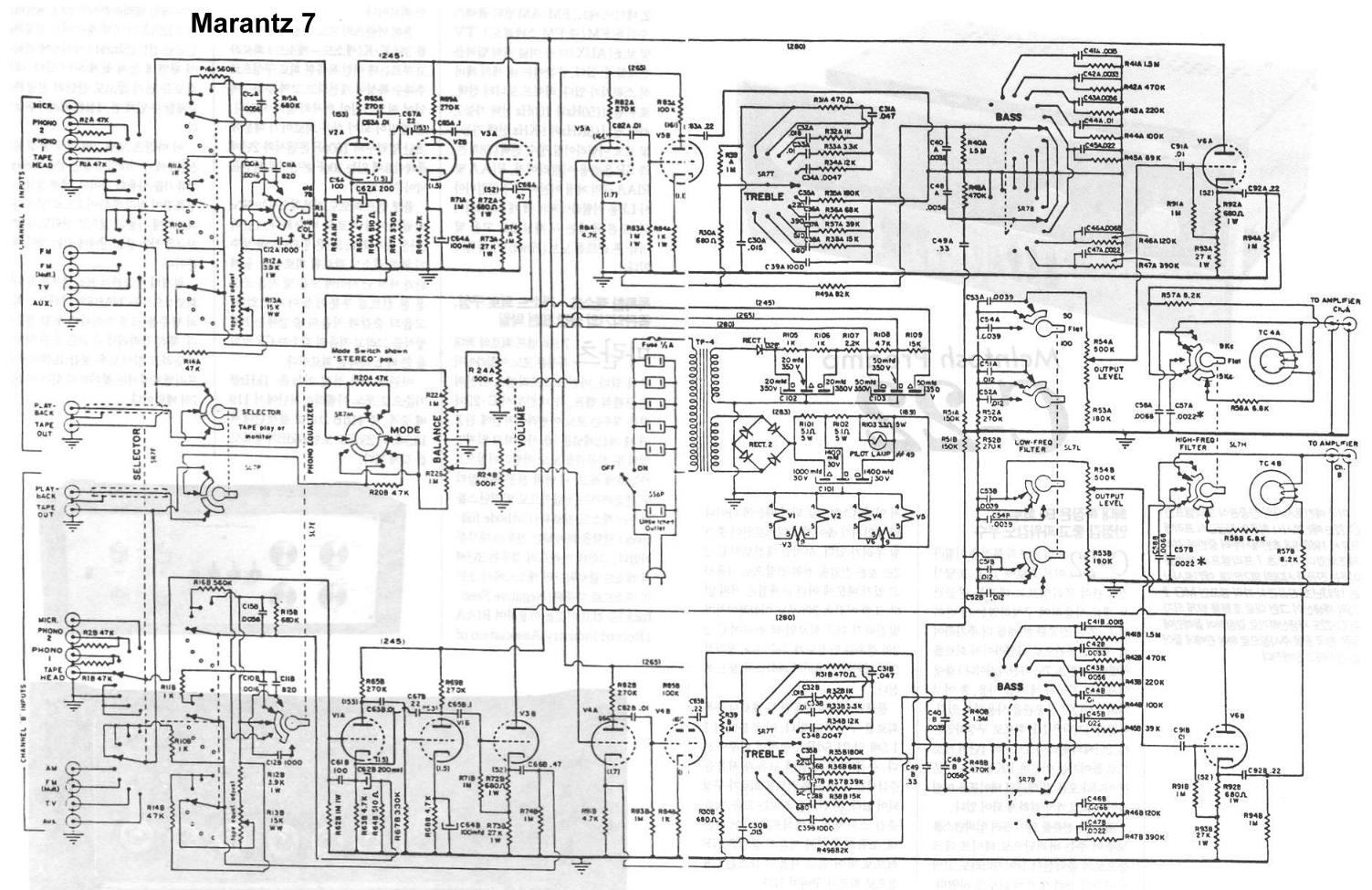 Marantz马兰士7唱头放大器唱放制作记