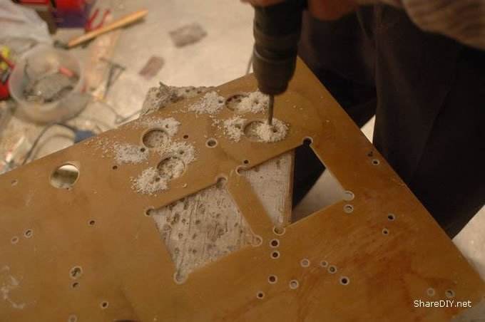 为一位著名纪实摄影家好友制作的6C33C-B单端机制作