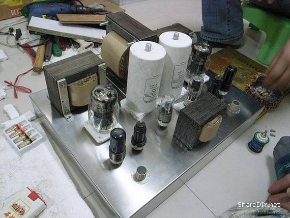 为一位著名纪实摄影家好友制作的6C33C-B单端机制作