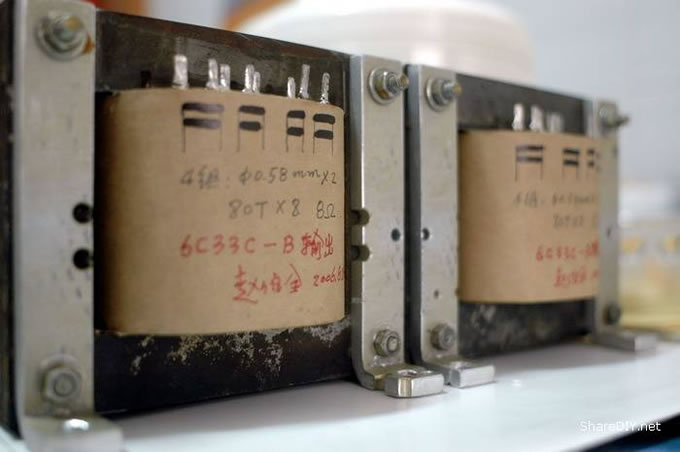 为一位著名纪实摄影家好友制作的6C33C-B单端机制作