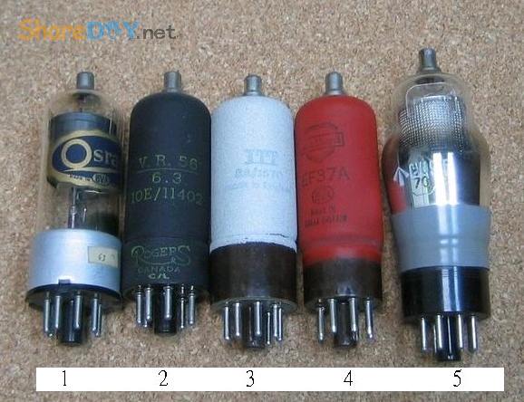 介紹一部6j7+6v6(6p6p)电子管4w單端的胆机線路製作