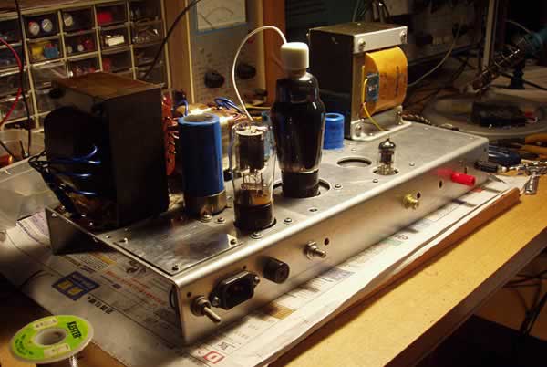 五一假期,我也做了个6j1+FD422单端胆机凑凑热闹