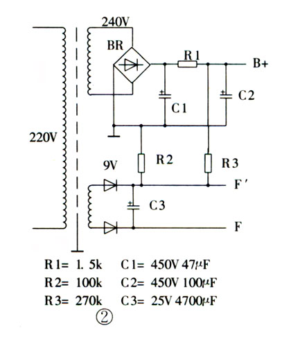 自制12au7电子管缓冲级