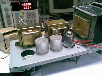 我在搞4j1s+4P1S电子管单端胆机了