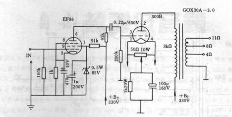 300B电子管胆机浅谈