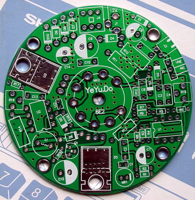 DIY��гָʾ���ӹ�6E2(è��)��ƽָʾ��·