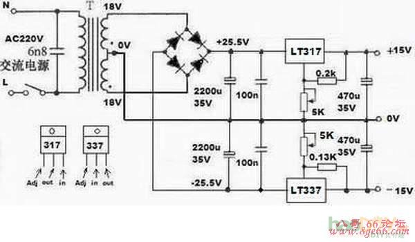 LT1057构建反馈型唱放