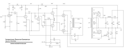 揭露古董膽後級 IPC AM-1080 好聲之謎6sl7+6sn7+807推挽胆机