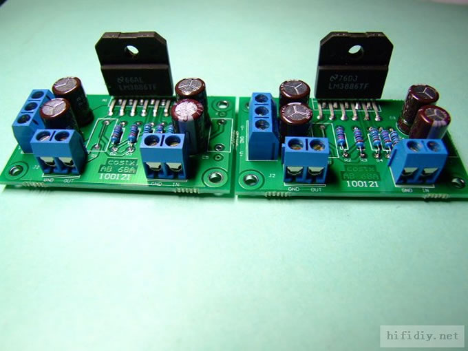 LM3886 功放 制作