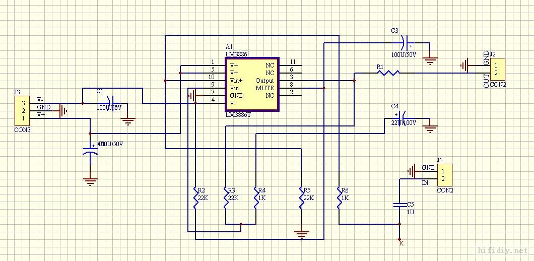 LM3886 功放 制作