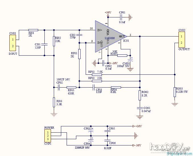 MBLǰ+lm3886+С