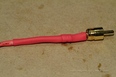 线材製作 - 3.5耳機小頭 對 RCA 訊號線DIY圖解