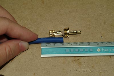 线材製作 - 3.5耳機小頭 對 RCA 訊號線DIY圖解