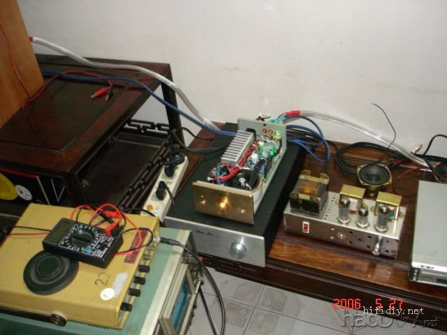今天再做STK3048推动的微型分立功放!