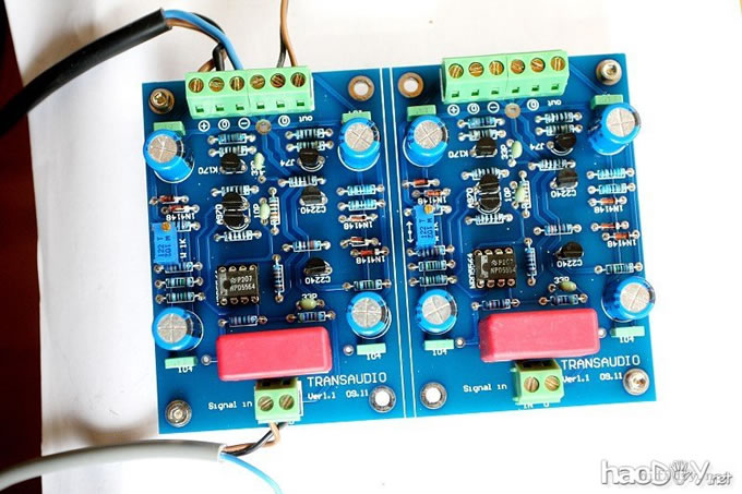 【DIY】一台简洁、高品质分立元件暖声前级