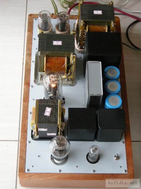 我的2A3牛推845单端胆机分体后级