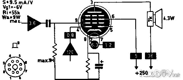 第一台机器ebc3(ef6)+ebl31(el3n)单端胆机制作