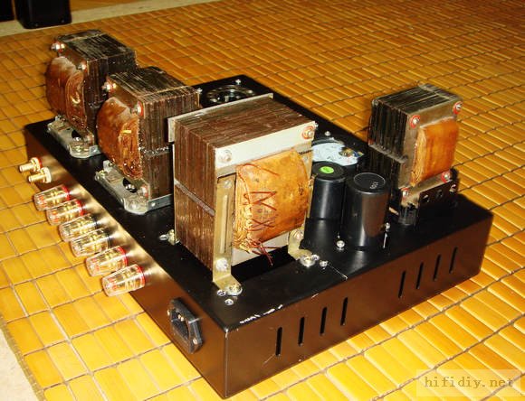 第一台机器ebc3(ef6)+ebl31(el3n)单端胆机制作