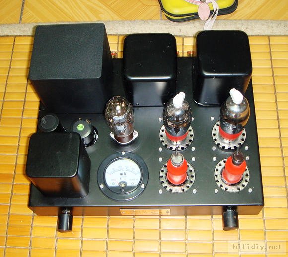 第一台机器ebc3(ef6)+ebl31(el3n)单端胆机制作