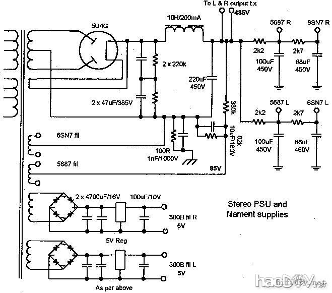 DIY Audio Note KIT1 one 300b˵6P1