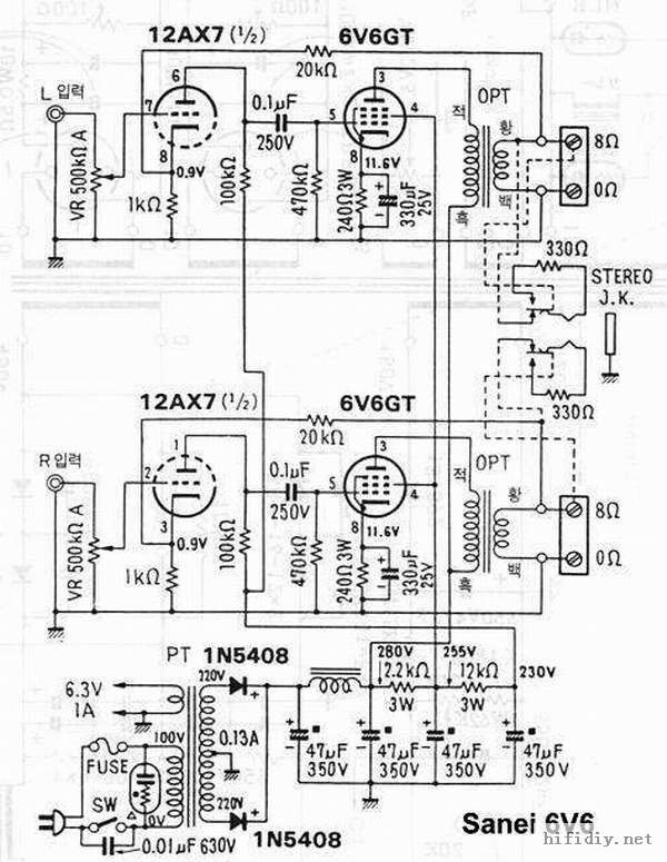 ̨2+2'ͨ12ax7+6v6(6p6p)С˵