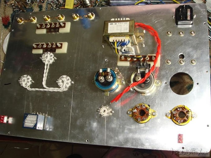 DIYһ̨JP-80 12ax7+6922(6n11)ӹܵǰ