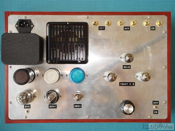 DIYһ̨JP-80 12ax7+6922(6n11)ӹܵǰ