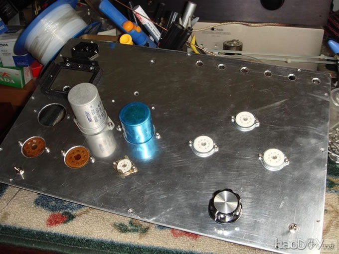 DIYһ̨JP-80 12ax7+6922(6n11)ӹܵǰ