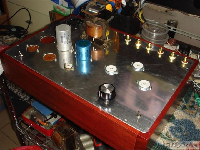 DIYһ̨JP-80 12ax7+6922(6n11)ӹܵǰ