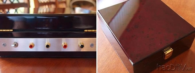 首饰盒6418管Preampamplifier套件 6418电子管前级/耳机放大器