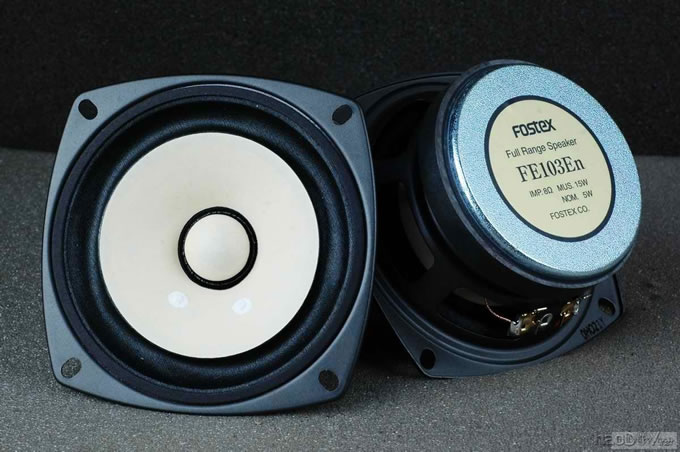 首次挑战Fostex fe103en 4寸全频喇叭原厂设计图纸音箱