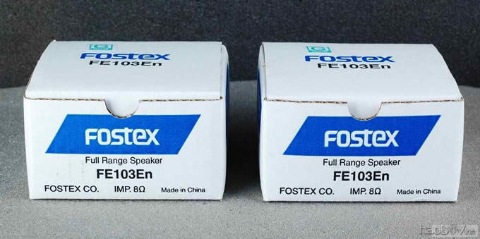 首次挑战Fostex fe103en 4寸全频喇叭原厂设计图纸音箱
