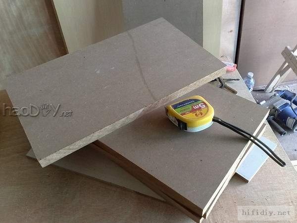 5寸喇叭花全频喇叭 音箱制作实录