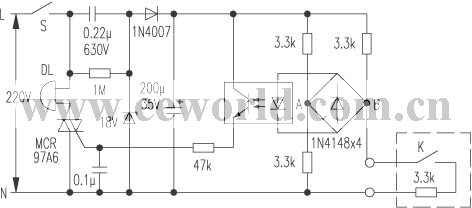 自制一款不易破坏的报警器电路