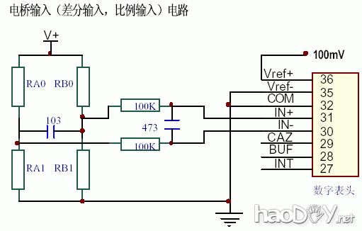 diyֵѹ·ICL7107