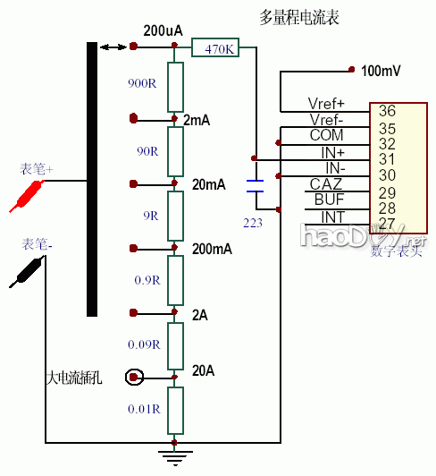 diyֵѹ·ICL7107