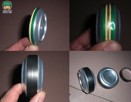 diy易拉罐手工制作螺旋桨小飞机DIY图解