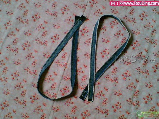 自制旧牛仔裤改造漂亮可爱的裙子DIY教程