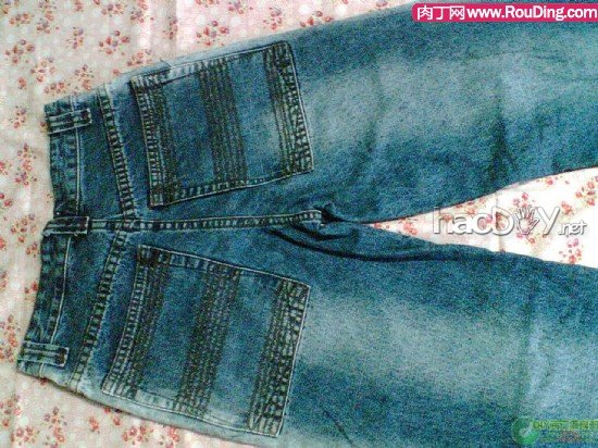 自制旧牛仔裤改造漂亮可爱的裙子DIY教程