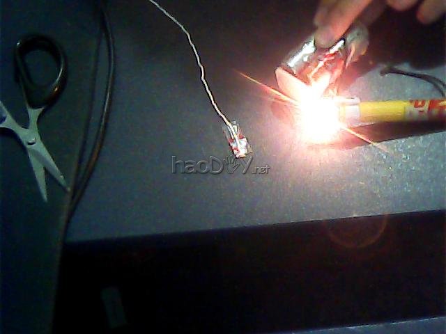 制作自制简易防盗器