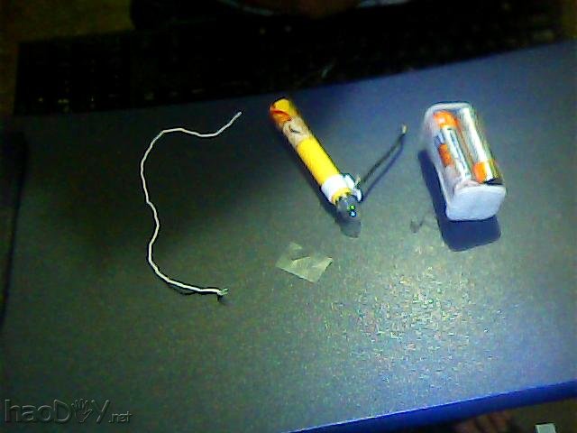 制作自制简易防盗器