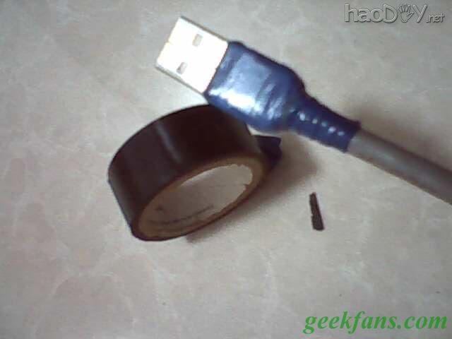 diy���조����USB�ӳ��ߡ��Ĳ�ͷ