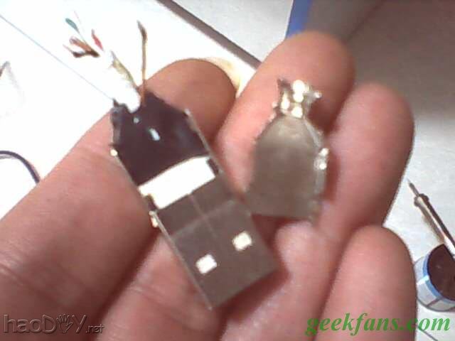 diy���조����USB�ӳ��ߡ��Ĳ�ͷ