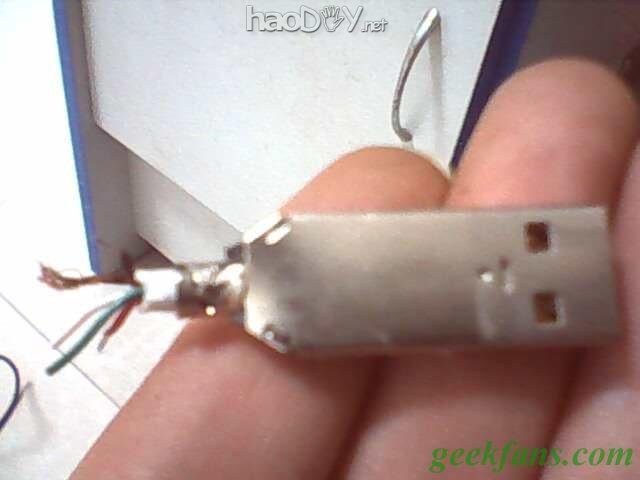 diy���조����USB�ӳ��ߡ��Ĳ�ͷ