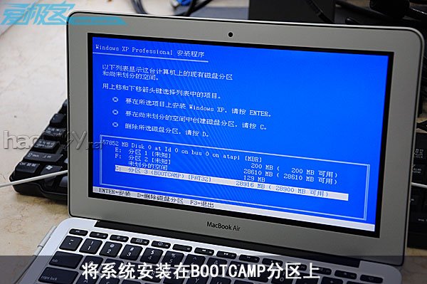 MacBook AirװXP˫ϵͳ